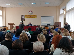 Советник Посольства России в Южной Осетии посетил научную конференцию "Гаглоевские чтения"