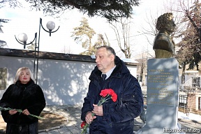 В Южной Осетии почтили память великого русского поэта А.С.Пушкина В Южной Осетии почтили память великого русского поэта А.С.Пушкина