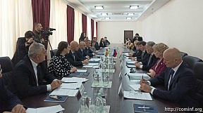 О рабочем визите делегации Совета Федерации Федерального Собрания Российской Федерации в Цхинвал