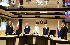 Посол России в Южной Осетии М.М.Кулахметов поздравил сотрудников Пограничного управления ФСБ России в Южной Осетии с Днем работника органов государственной безопасности 