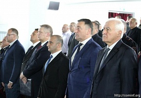 Временный поверенный в делах России в Южной Осетии А.В.Журов принял участие в торжественном собрании, посвященном 100-летию органов прокуратуры