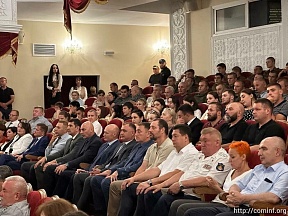 В Цхинвале состоялась премьера документального фильма "Сила" российского журналиста Руслана Гусарова