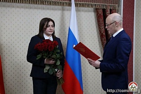Посол России в Южной Осетии М.М.Кулахметов передал супругам Президента и Председателя Правительства РЮО поздравления с Международным женским днем