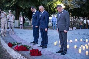 В Цхинвале прошли памятные мероприятия, приуроченные к 80-летию начала Великой Отечественной войны 