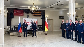 9 мая 2025 г. Посольством России в Южной Осетии был устроен торжественный прием по случаю 80-летия Великой Победы