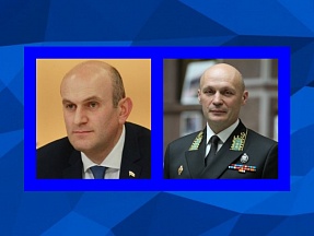 Министр иностранных дел Республики Южная Осетия А.М.Джиоев принял Посла Российской Федерации в Республике Южная Осетия М.М.Кулахметова