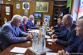 Делегация Парламента Южной Осетии встретилась с Председателем партии «Справедливая Россия-За правду» Сергеем Мироновым 
